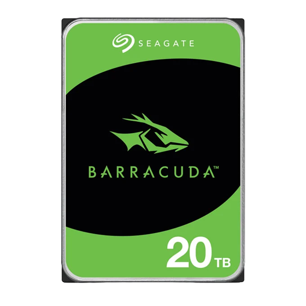 20TB Seagate BarraCuda 3.5" SATA III Hard Drive - 7200RPM, 512MB Cache